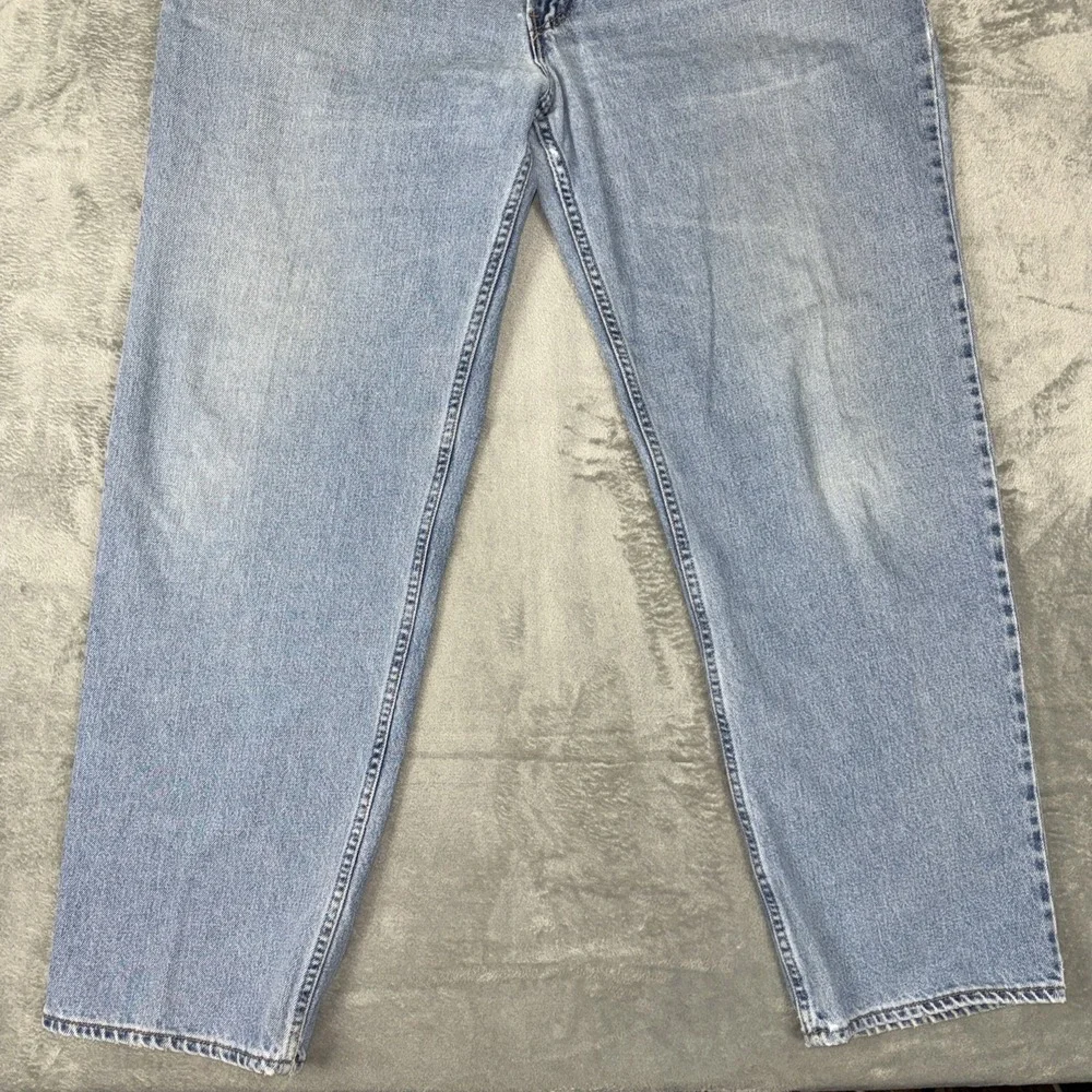 Vtg Levis 550 Jeans Relaxed Fit USA Made‎ 44x34 Blue Denim Jeans StoneWash *READ